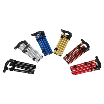 多功能户外可折叠登山杖老人拐杖超轻伸缩旅游伸缩爬山防滑手杖