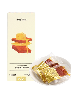 米惦炭烤芝士猪肉脯原切蜜汁肉干