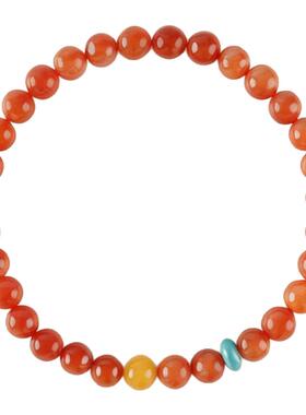 普陀山保山南红五行补火手串