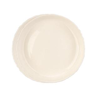 摩登主妇白瓷盘子家用菜盘2025新款餐盘深盘高级感轻奢陶瓷碗碟子