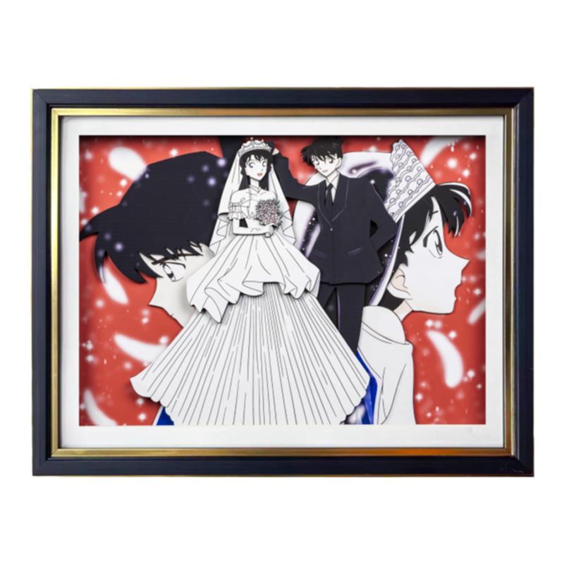 名侦探柯南立体画挂画装饰画壁画