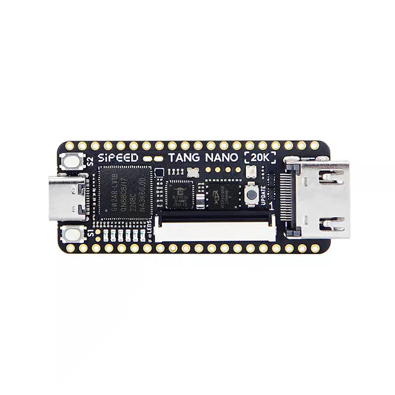 Sipeed Tang Nano 20K FPGA高云GW2AR-LV18开发板RISC-V Linux