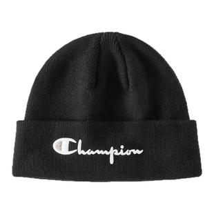 Champion冠军针织帽2025秋冬新款加厚保暖休闲百搭男女同款帽子