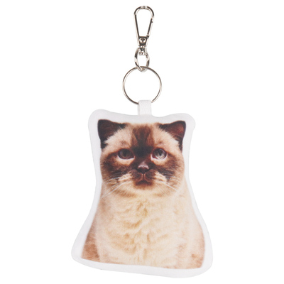 diy猫咪宠物钥匙扣书包玩偶挂件