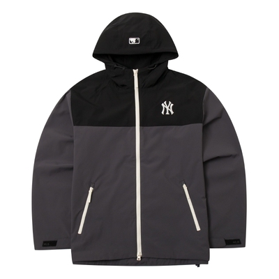 MLB官方梭织防风衣男女装春季新款运动服宽松夹克外套3AWJB0344