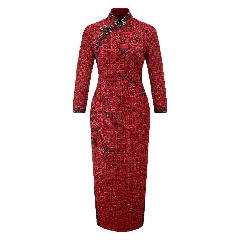 品尚华服复古聚会商务婚礼旗袍