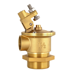 浮球阀博正BZ9050黄铜水塔水池可调开关不锈钢进水阀大流量浮球阀