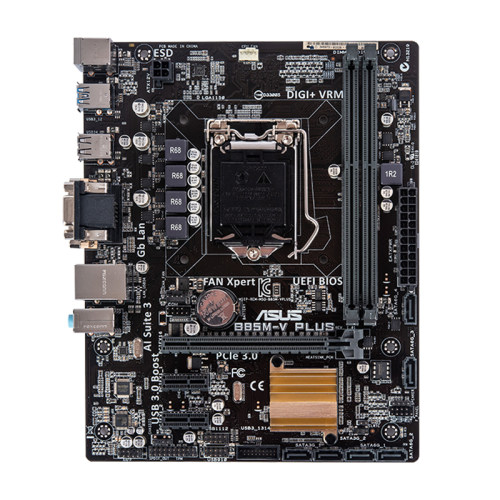 Asus/华硕 H81M-V PLUS B85 F V5 技,嘉1150针电脑主板集成小板