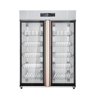 志高消毒柜商用立式双门大容量热风不锈钢碗柜酒店餐厅饭店食堂