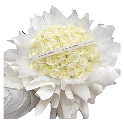 99朵白玫瑰花束全国送