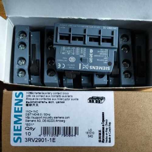 议价3RV2901-1E/1A/1B/1C/1D/1E/1F/1G/1J西门子低压辅助开关断路