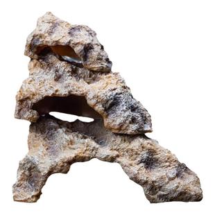 乌龟爬宠躲避物仿真岩石造景躲避屋守宫蜥蜴宠物蛇洞穴寄居蟹角蛙