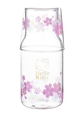 HelloKitty樱花一人饮水壶耐高温