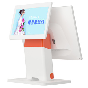 poso2o日进斗金收银一体机 服装店专用超市商超餐饮奶茶店单点机女装母婴收银系统店铺管理软件触摸屏收款机