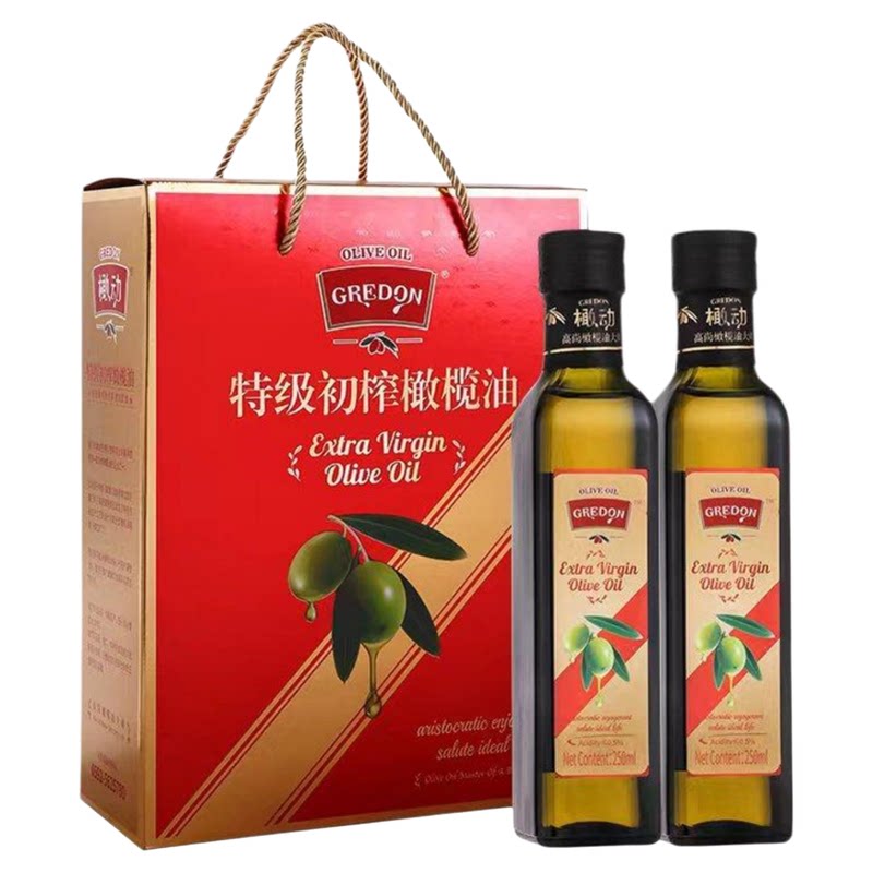 西班牙橄榄油250ml礼盒装桶装