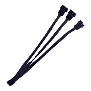 主板机箱风扇延长线小4pin转接线一分三PWM延长线分线器1分2白色