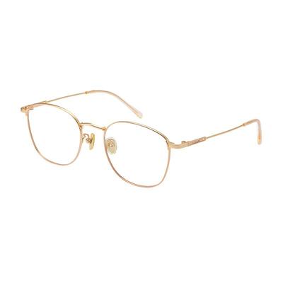 JILLSTUART方框眼镜修颜金丝超轻钛架细框女款近视眼镜JS70063