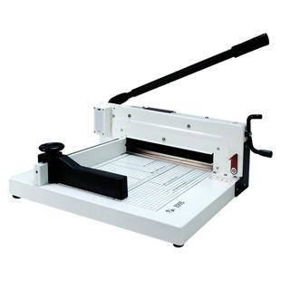 雷盛A4切纸机厚层书籍标书合用切纸刀A3金属裁纸器自动电动切割器办公商用相片切纸机小型手动切纸刀裁剪刀