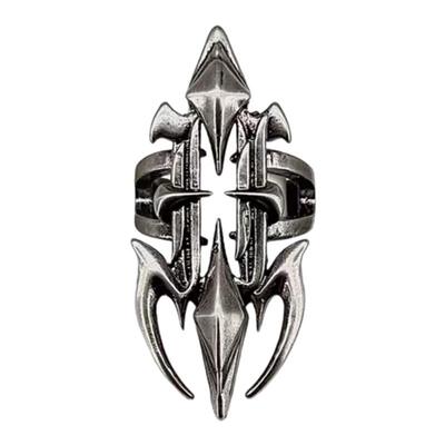 【AGD】IIIMIII糜烂金属系列 亚文化饰品暗黑工业感镂空戒指 礼物