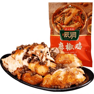 正宗德州麻椒鸡500g麻辣味扒鸡德州烧鸡手撕鸡卤味鸡肉熟食年货