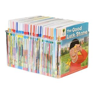 书本收纳神器盒raz牛津树绘本书架桌面A4纸置物架书籍档案储物筐