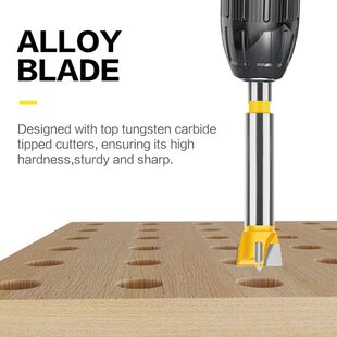 专业级木工开孔器 15-100mm手电钻木板扩孔钻头 铰链合金塑料木材