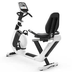 乔山卧式健身车家用功率车下肢康复训练器材脚踏车老人单车5.0R