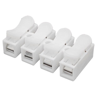 四进四出电线连接器按压式接线端子4位对接快速灯具接头阻燃CH-4