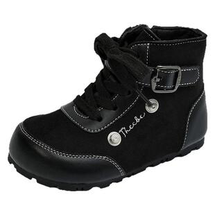 洋气韩国复古儿童拳击靴女童短靴2026新款秋季单靴男童马丁靴百搭