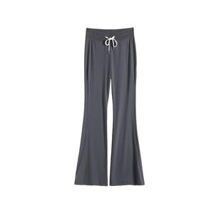 微喇运动裤女2026新款夏季薄款高腰显瘦卫裤夏天冰丝休闲速干裤子