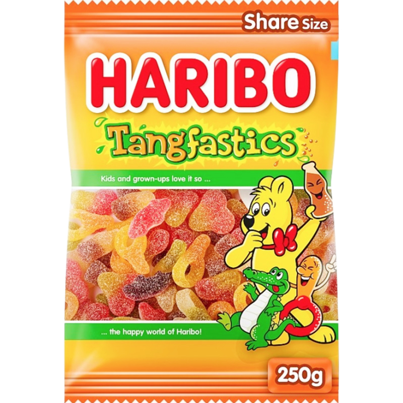 现货德国Haribo哈瑞宝李灿烈酸粉糖果可乐味樱桃鳄鱼酸爽甜糖EXO