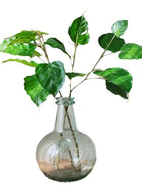 掬涵仿真花佛系国风寓意菩提叶