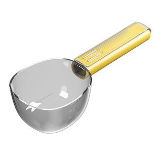 猫粮勺子计量狗粮勺长柄宠物粮勺猫咪量勺刻度勺喂食铲子宠物量杯