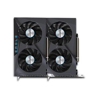 技嘉RX6500XT/RX6600XT 4G/8G 猎鹰台式电脑电竞游戏独立AMD显卡