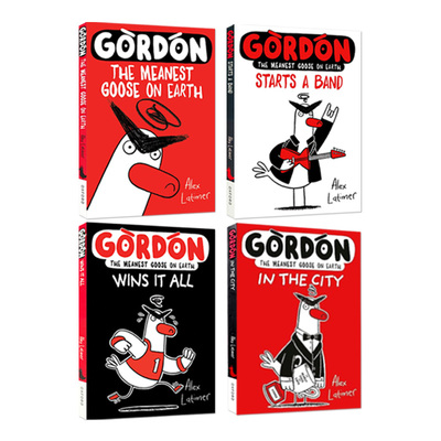 牛津坏鹅戈登4本Gordon英文原版