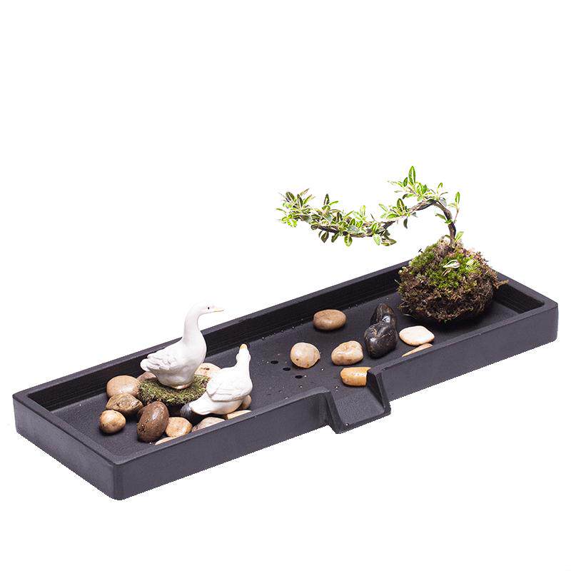 简约小鱼缸循环鱼池喷水瀑布配件