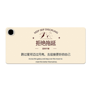 情绪文字超大加热鼠标垫办公室工位桌面电脑暖手桌垫冬天书桌学生发热垫子简约高级款图案定制真3c认证国标