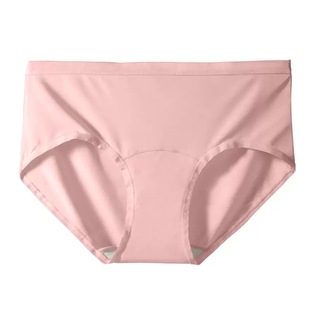 3条装加长裆(16cm)100支兰精莫代尔女士内裤100%蚕丝裆抗菌中腰