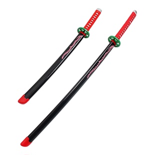 祢豆子日轮刀鬼灭之刃周边cos道具木质刀儿童玩具武器灶门炭治郎