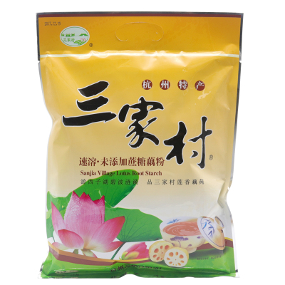 三家村无糖速溶藕粉小袋装