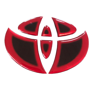 适用丰田121314代18款皇冠改装饰CROWN混动陆放双擎后尾车标贴