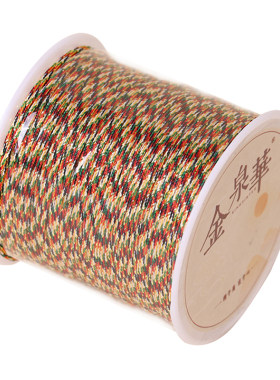 端午节五彩绳diy手工编织手链绳