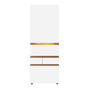 东芝大白桃Pro487超薄零嵌入双系统小户型大容量制冰家用多门冰箱