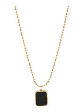 小众设计感黄金色ins潮风锁骨链