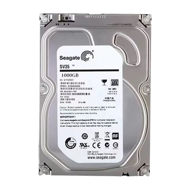 WD/西数4T机械硬盘3.5台式机电脑3T监控录像机游戏紫盘垂直存储阵