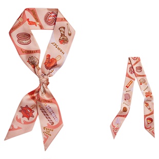 【轻微瑕疵好物捡漏】18姆米真丝桑蚕丝绑包束发带飘带丝巾