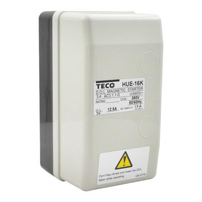 原装正品台安TAIAN(东元TECO）组合开关 磁力启动器HUE-16K 7.5KW