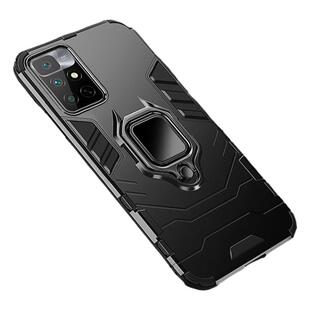 适用红米10 4G手机壳海外国际版防摔小米M21061119AG外壳REDMI 10 4G保护套全包21061119DG磨砂xiaomi硬壳黑