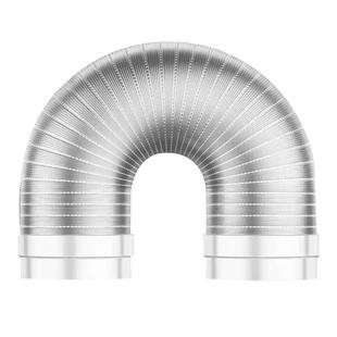 油烟机排风管厨房抽油烟机排烟管道通风管加厚全铝管烟排气配件