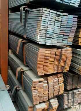 厂家批发Q235B热轧扁铁宝钢不锈钢方钢5厚钢板冷拉热镀锌铁条